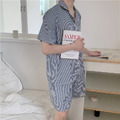 清新情侶短袖家居服睡衣套裝_6