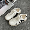 N621-Freeters餅乾底拼色時尚休閒小白鞋（偏小半碼）底高3cm_9