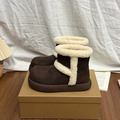 B144-Freeters羊羔毛防水保暖短雪靴 底高4cm_11