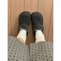 N639-Freeters灰色加絨勃肯厚底休閒鞋 底高6cm_6