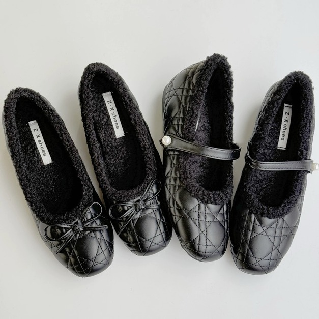 A602-Freeters小香風蝴蝶結一字帶瑪麗珍鞋 底高4cm