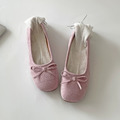 A625-Freeters粉嫩色系絨面平底瑪莉珍鞋 底高1+3cm_11
