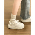 N656-Freeters經典款休閒厚底小白鞋 底高5.5cm_1