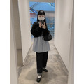 C546-Freeters圓領收腰裙擺短袖襯衫_3