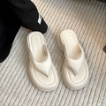 S245-Freeters軟底寬帶人字厚底拖鞋 底高5.5cm_9