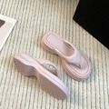 S245-Freeters軟底寬帶人字厚底拖鞋 底高5.5cm_12