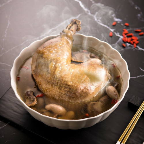 【樂陶】參合珍饌雞湯_腿肉(紅羽土雞腿.雞佛.干貝.枸杞)1000g