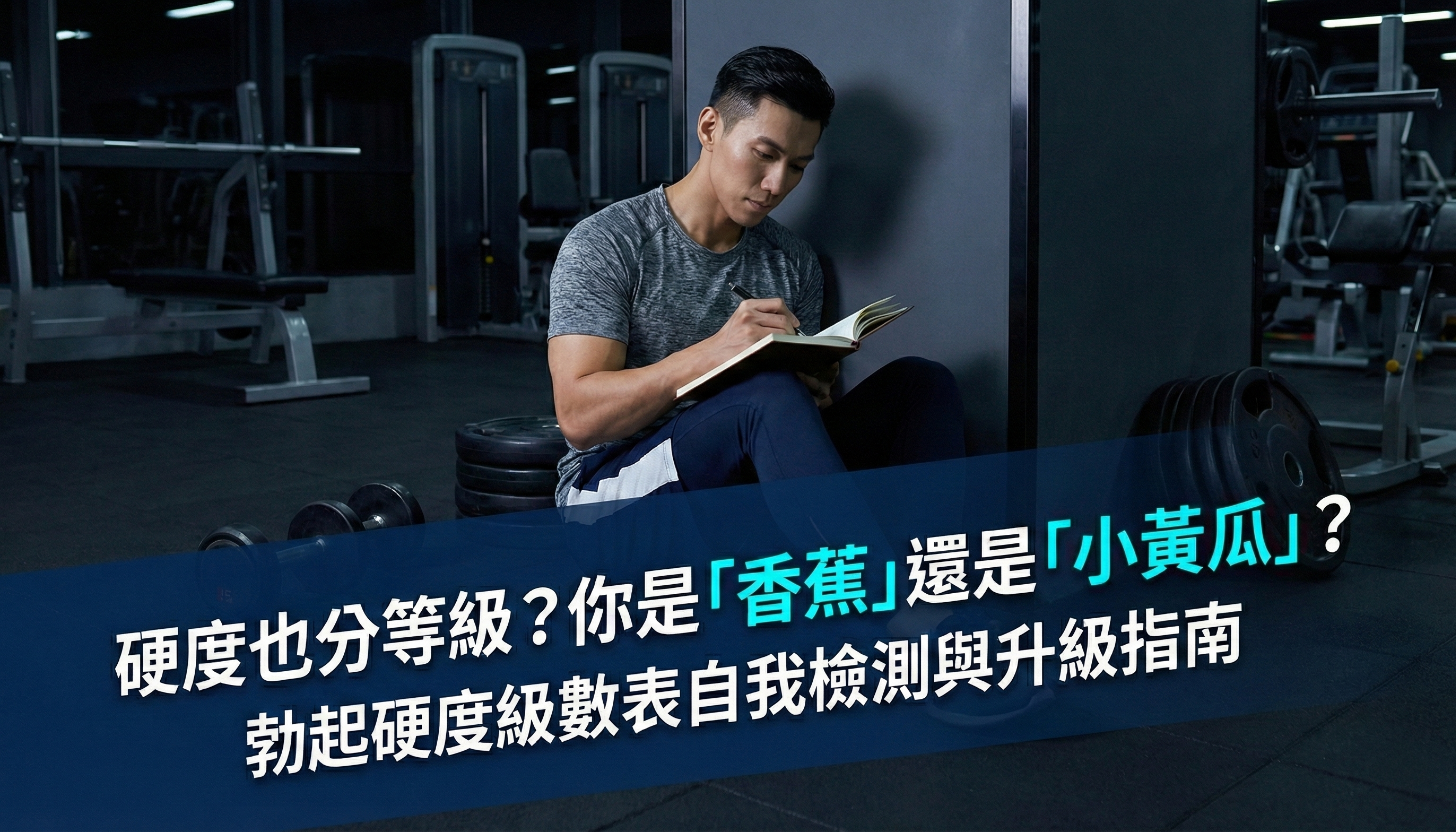 硬度也分等級？你是香蕉還是小黃瓜？勃起硬度級數表自我檢測與升級指南