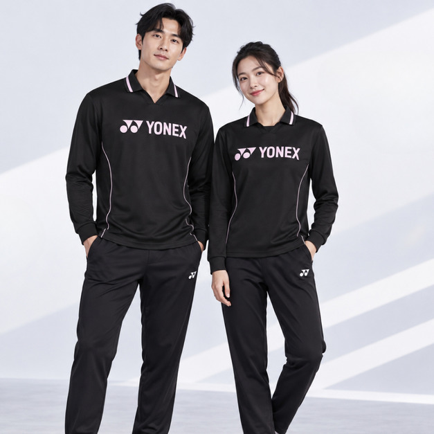 YONEX 櫻花限定款 長袖運動上衣-男女版 262TL001U
