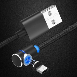 L型手機磁吸式充電線(2m)