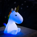 獨角獸七彩小夜燈