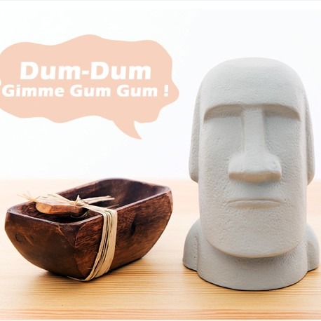 Sunart 貯金箱 摩艾石像 Zakka雜貨網