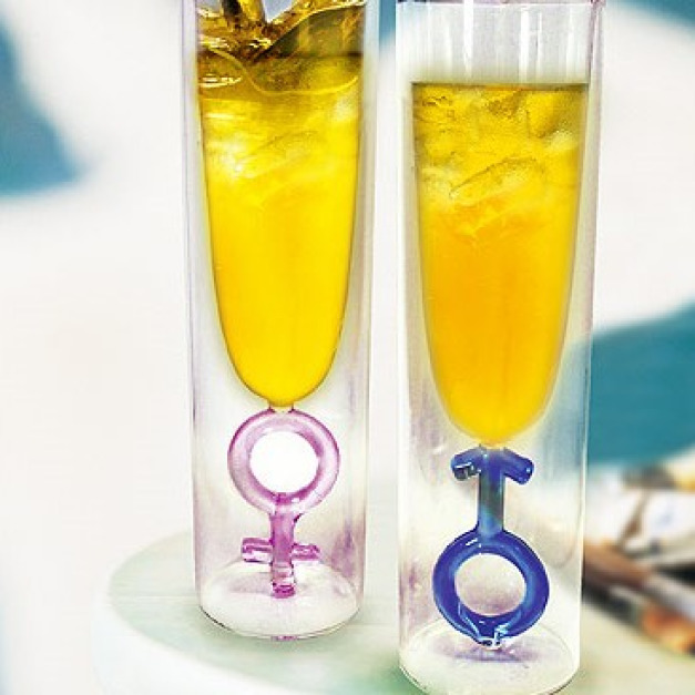 戀人香檳杯