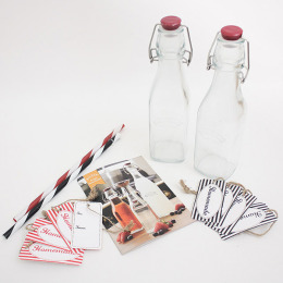 扣式密封飲料瓶兩件組