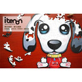 【itenon】木質動物拼圖-狗寶貝_1