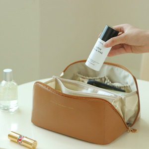 韓風皮質化妝包