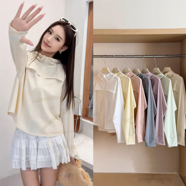 抗UV雙透氣涼感防曬外套