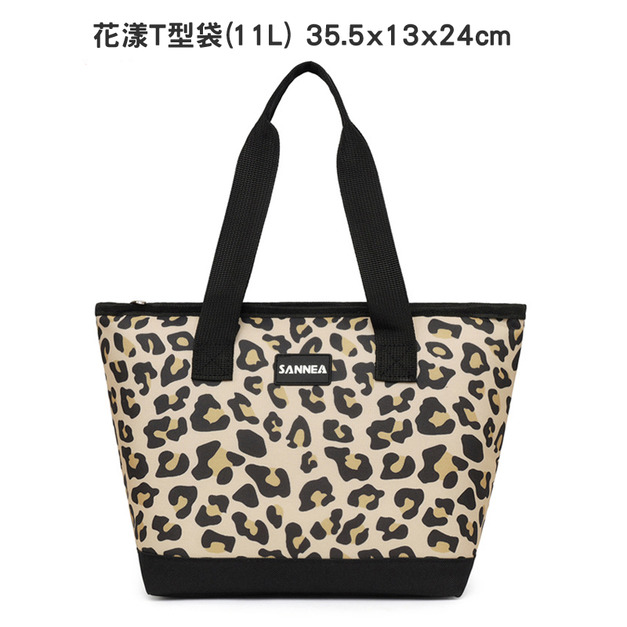 花漾T型袋-棕色豹紋(11L) +NT$30