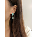 亮夏 垂式耳環_2