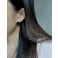淚珠 貼耳式耳環