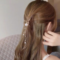 夜宴 珍珠流蘇髮夾