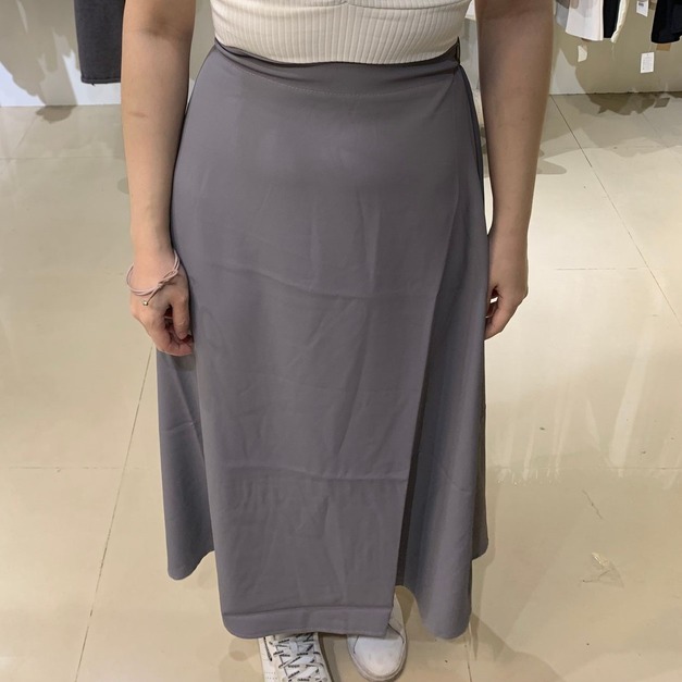 【現貨】後鬆緊A字長裙AS2202007