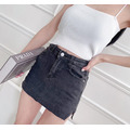 【現貨】彈性牛仔短褲裙AS316180798_2