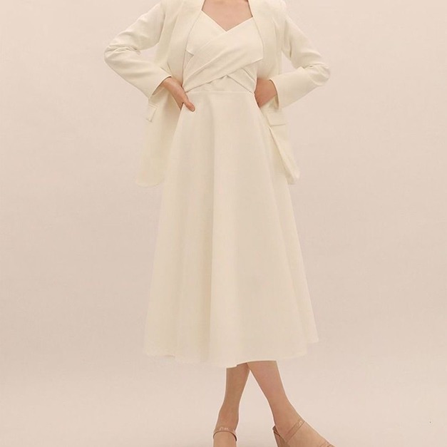 【現貨】胸前交叉素洋AS812670696