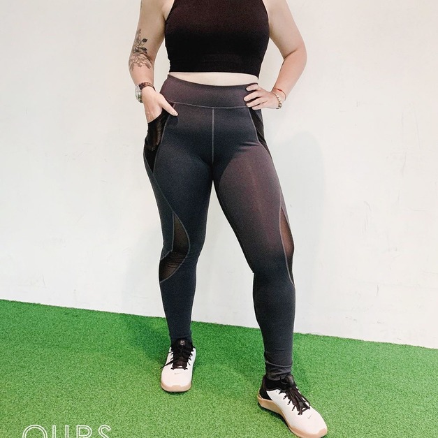 【現貨】台灣製高腰運動內搭褲Z00011