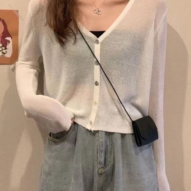 【現貨】薄罩衫AS88108003