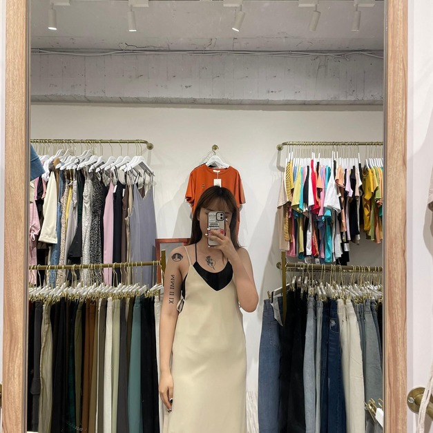 【現貨】美背式綁帶洋裝AS8882206