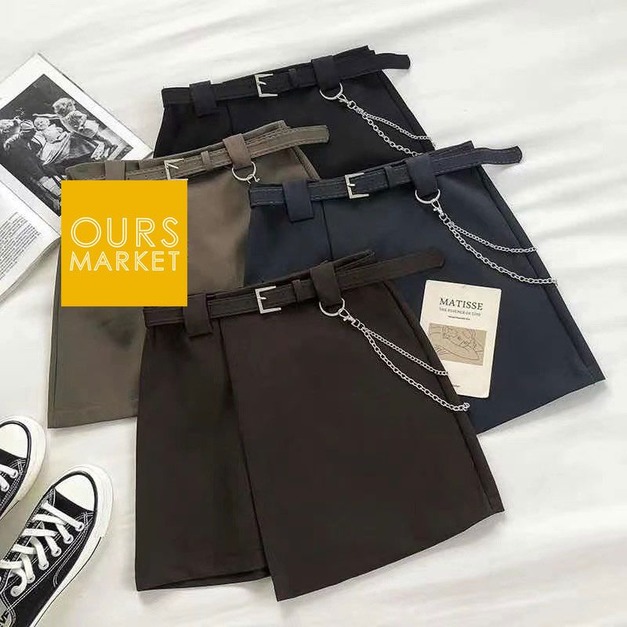 【現貨】個性鏈條Ａ字裙BA71790395