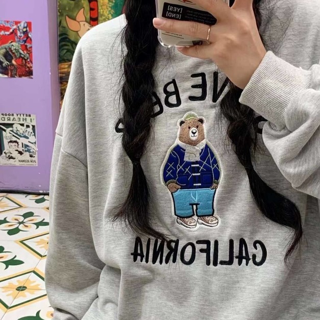 【現貨】刺繡大學T BA1P100