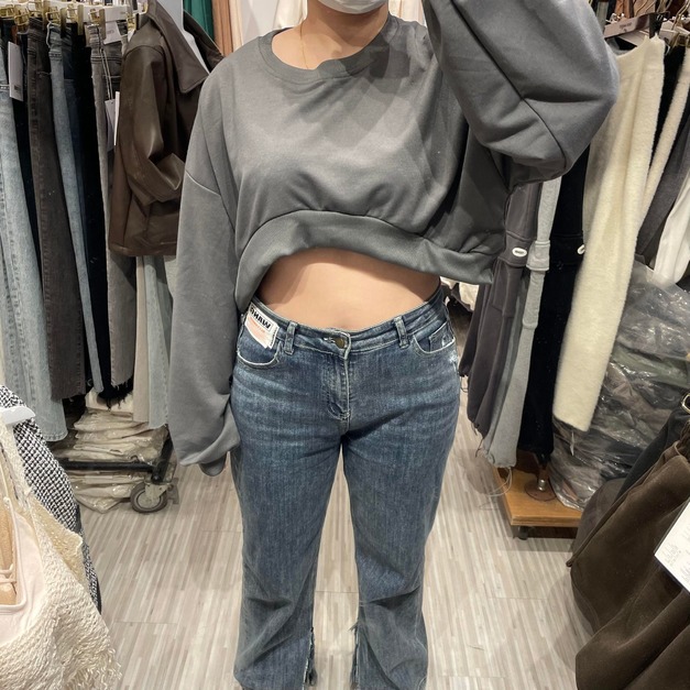 【現貨】薄長拋袖短上衣BA13009