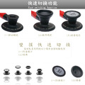 SPIRIT精國CK-SS747CPF大師心臟科型多功能聽診器(黑曜石)_1