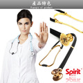 SPIRIT精國CK-649G心臟科雙管導音聽診器《太陽金》贈雷射刻字_2