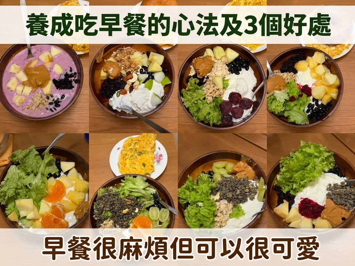 養成吃早餐的心法及3個好處
