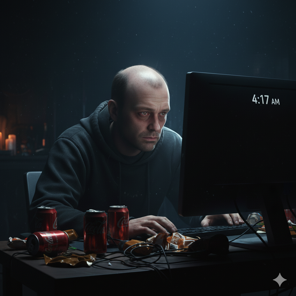熬夜對頭皮的影響：你的頭髮正在為熬夜付出科學代價，毛囊休止期全解析