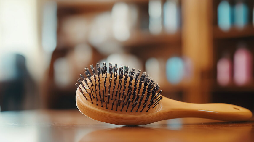 頭皮按摩梳怎麼選？材質與齒距重點。別再用塑膠梳刮頭皮！專家教你「選梳 3 大法則」，搭配養髮液吸收率翻倍