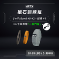 朱威團購 抱石訓練組 (Swift0, Swift2, mesh1)｜VRTX SPORTS Mesh 複合編織阻力帶｜下單就送一般門擋