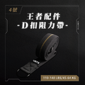 王者D扣彈力帶 D-Ring Band#4｜VRTX SPORTS Mesh 組合配件式編織阻力帶