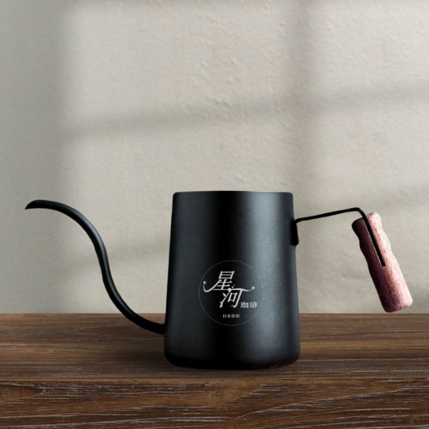 胡桃木掛耳咖啡手沖壺