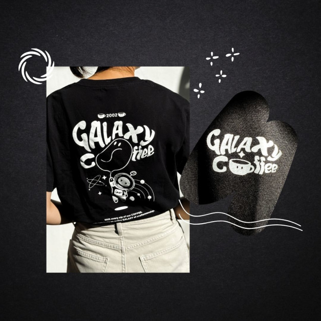 Galaxy-T 咖啡星人 T恤