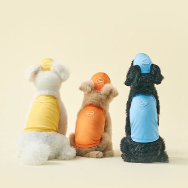 愛心寵物吊帶背心(三色)