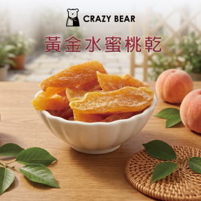 甜蜜果乾系列-黃金水蜜桃乾150g