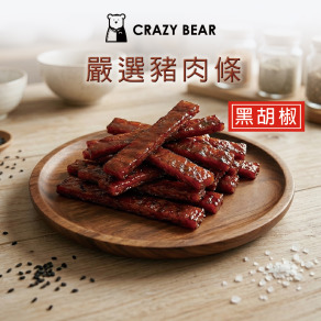 非吃不可豬肉條系列-黑胡椒150g