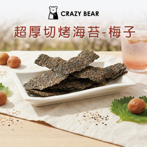 調皮味蕾超厚切烤海苔-梅子70g(純素)