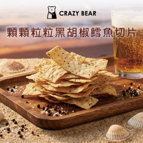 愛海味系列-顆顆粒粒黑胡椒鱈魚切片150g