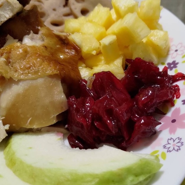 洛神花葵蜜餞純手工-在地小農自然農法摘種-1瓶150元