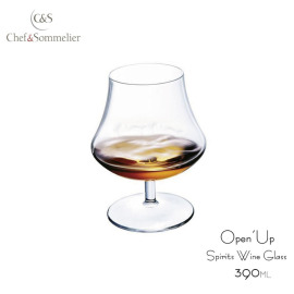 法國Chef & Sommelier綻放系列水晶玻璃烈酒杯390ml 高腳杯 酒杯 C&S 水晶杯 玻璃杯 法國C&S